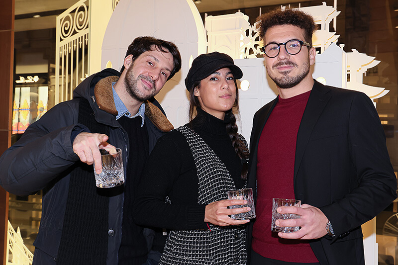 Carolina Savoldi, Adriano Amenta, Francesco Peruccio